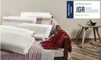 Paradies Latex Vario-Ergonomic 80x40cm – Hochwertige Materialien für besten Schlafkomfort