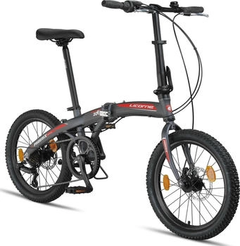 Licorne Folding Bike (7782097) grey