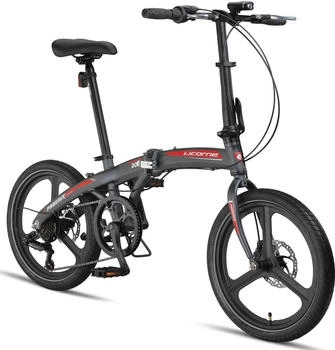 Licorne Folding Bike (7782110) grey