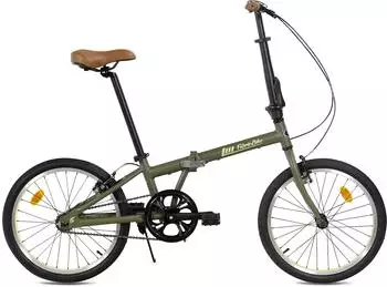FabricBike Klappfahrrad Singlespeed (2022) Cayman Green