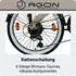 Agon Parklane Klapprad 20 Zoll, 6 Gang, StVZO, beige