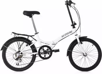 KS Cycling Foldtech 20" white