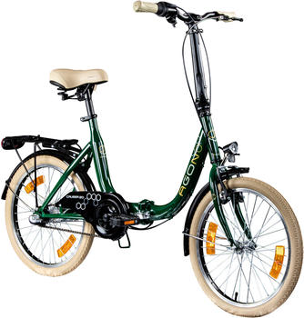 Agon Bikes "Agon Folding Bicycle 20"" (green)"