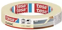 tesa SE 502438, tesa SE Tesa Malerband Classic, 50 m x 19 mm, Abdeckband, Klebeband,