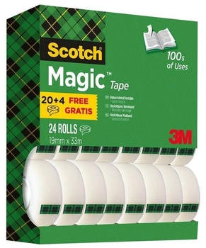 Scotch Magic Tape 810 33m x 19mm (24 Stk.)