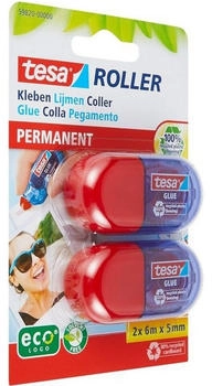 tesa Roller ecoLogo Mini 5mm x 6m (2 Stk.) – tesa Roller ecoLogo Mini 5mm x 6m (2 Stk.) für präzises Kleben