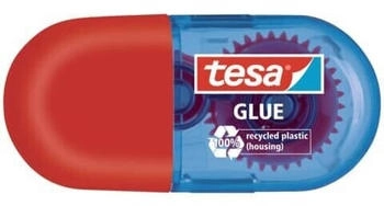 tesa Roller ecoLogo Mini 5mm x 6m (2 Stk.) – Umweltfreundliches Design für nachhaltiges Kleben