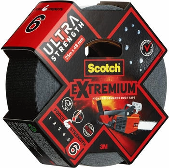 Scotch Extremium Ultra Strength schwarz 48mm x 25m