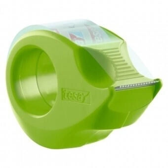 tesa Klebefilm ECO&PREMIUM 59039 19mmx10m mit Abroller gr&uuml;n