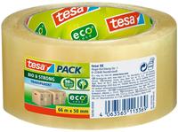 TESA 58296, tesa BIO & STRONG 58296 Packband Transparent (L x B) 66 m x 50 mm 1 St.,
