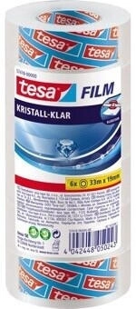 tesa Klebefilm kristall-klar 57418 19mmx33m 6 Stück
