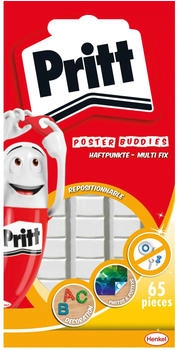 Pritt Multi-Fix Haftpunkte wiederverwendbar 65 St&uuml;ck (PGP55)