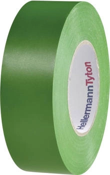 HellermannTyton HelaTape Flex 15 Isolierband PVC Grün (710-00154)