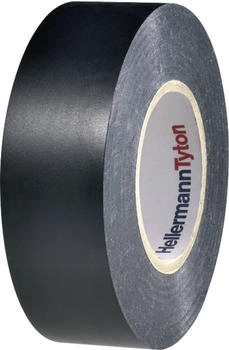 HellermannTyton HelaTape Flex 15 PVC Isolierband Schwarz 19mm x 20m (710-00155)