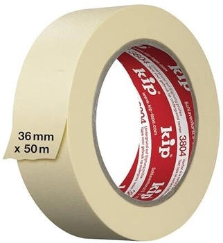 Kip Feinkrepp 3804 MASKING-TEC leicht gekreppt natur 36 mm x 50 m (3804-36)