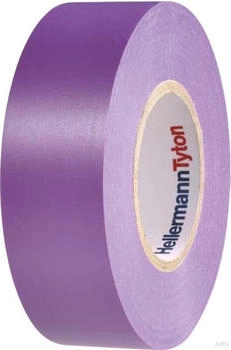 HellermannTyton HelaTape Flex 15 PVC Isolierband violett 19 mm x 20 m (710-00160)