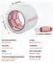 VEVOR Klebeband Transparent 76,2mm x 59,4m, 0,068mm, 6 Rollen (ID277665P6)