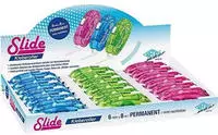 WEDO Kleberoller SLIDE, 6 mm x 8 m, 18er Display 258 160899