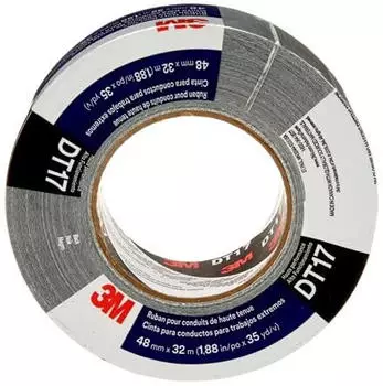 3M Super Duty DT17 Gewebeband Schwarz 48mm x 32m 0,43mm (DT17)