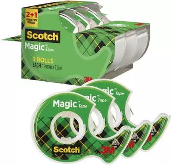 Scotch Scotch Magic 810 Klebefilm unsichtbar Caddy-Pack (8-1975 C3/2)
