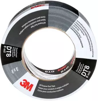 3M DT8 Gewebeband 48mm x 23m, schwarz (DT823B)