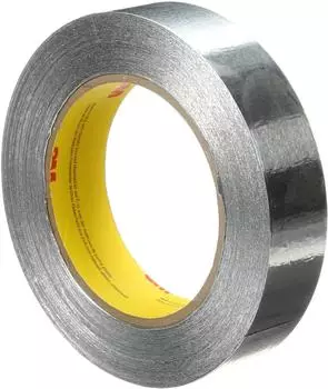 3M 425 Aluminiumfolie-Klebeband, Silber, 25mm x 55m, 0.12mm (85322)