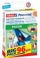 Tesa Powerstrips Poster Big-Pack 58213, 96 St&uuml;ck, Grundpreis: &euro; 0,12 / St&uuml;ck