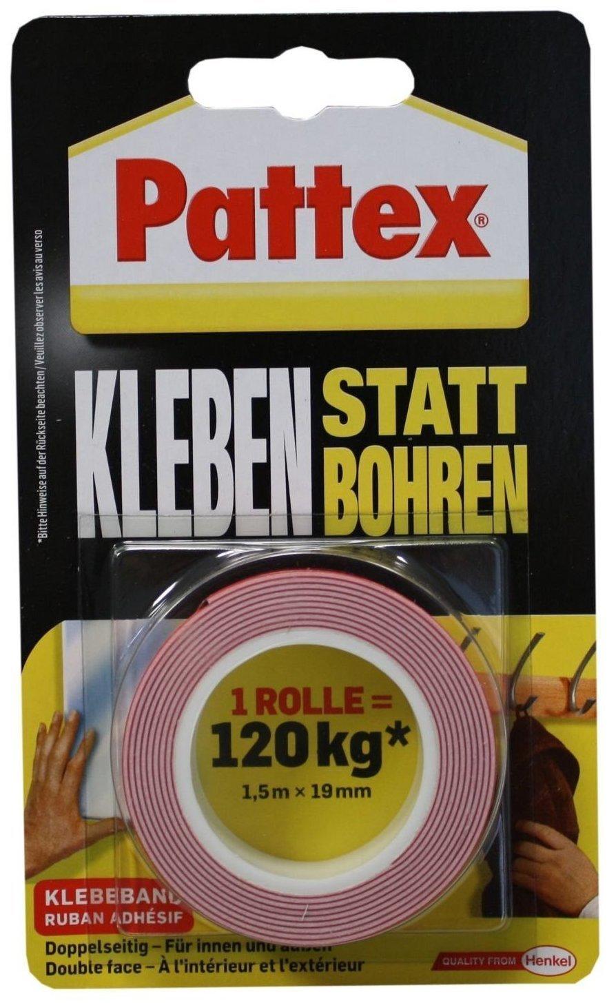 Pattex Montage Klebeband Superstark (1,5m x 19mm) Test TOP Angebote ab 4,81  € (August 2023)