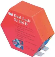 3M SJ356D, 3M SJ 356D Dual Lock Klettband zum Aufkleben Pilzkopf (L x B) 5000mm x