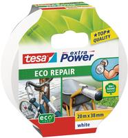 Tesa Gewebeband 56432-01, extra Power Eco Repair, wei&szlig;, 38mm x 20m, Grundpreis: