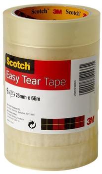 Scotch Easy Tear 8 Rollen 25mm x 66m (ET2566T6)