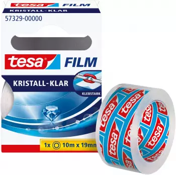 tesa tesafilm kristallklar 10m x 19mm