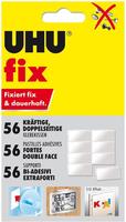 UHU Klebekissen fix, doppelseitig, wei&szlig;, Sie erhalten 1 Packung, Packungsinhalt: 56