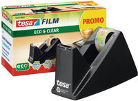 TESA Tischabroller, Easy Cut, ecoLogo&reg;, schwarz, inkl. 1 Rolle tesafilm&reg; Eco &amp;