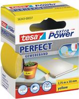 Tesa Gewebeband 2,75m x 38mm gelb, Grundpreis: &euro; 1,35 / m