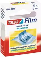 Tesa - 57910-00000-02 Doppelseitiges Klebeband Film&reg; Transparent (l X B) 7.5 M X 12