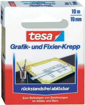 tesa Grafik- und Fixier-Krepp 10m x 19mm