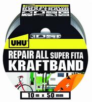 Uhu - 48145 Gewebeklebeband &reg; Repair Silber (l X B) 10 M X 50 Mm 1 St.