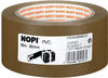 NOPI Pack PVC geprägt, braun 66m:50mm