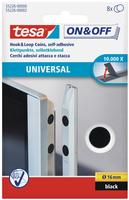 TESA On & Off 55226-00-01, TESA On & Off 55226-00-01 Klettpunkte zum Aufkleben Haft-