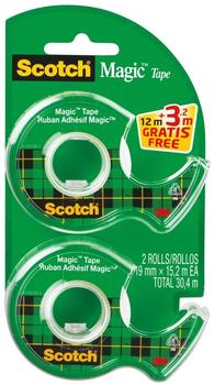 Scotch Einweg-Handabroller inklusive Magic Klebeband 19mm x 12m (8-1915DP)