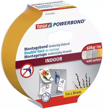 tesa Indoor-Montageband 5m x 38mm