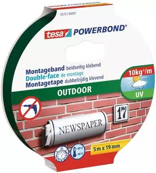 tesa Montageband Outdoor 5m x 19mm