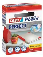 TESA 56341-00031-03, tesa PERFECT 56341-00031-03 Gewebeklebeband tesa extra Power Rot