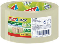 Tesa 58153-00000-00, tesa pack Verpackungsklebeband Eco & Strong, 50 mm x 66 m