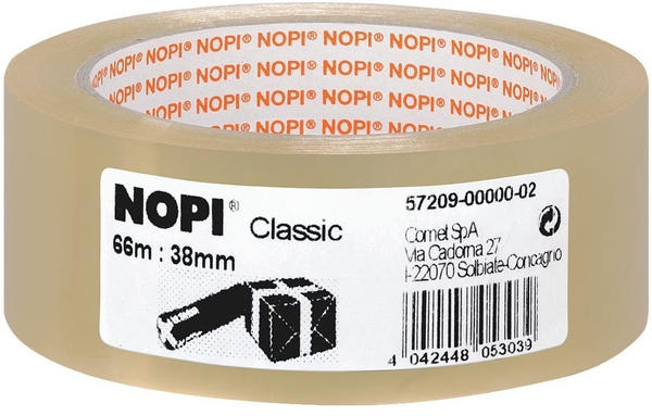 Nopi Classic 66m x 38mm, transparent