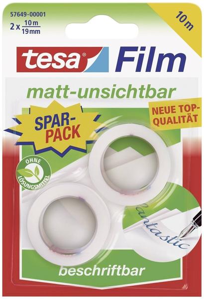 tesa matt-unsichtbar 10m x 19mm, 2 Stk.