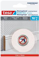 Tesa 77742-00000-00, Tesa Montageband, 1,5m x 19mm, f&uuml;r Tapeten und Putz, bis...
