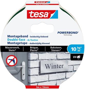 tesa Montageband für Mauerwerk und Stein 5m x 19mm (77749-00000-00)