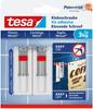 TESA 77765-00000-00, TESA 77765 Klebeschraube verstellbar Weiß Inhalt: 2St.